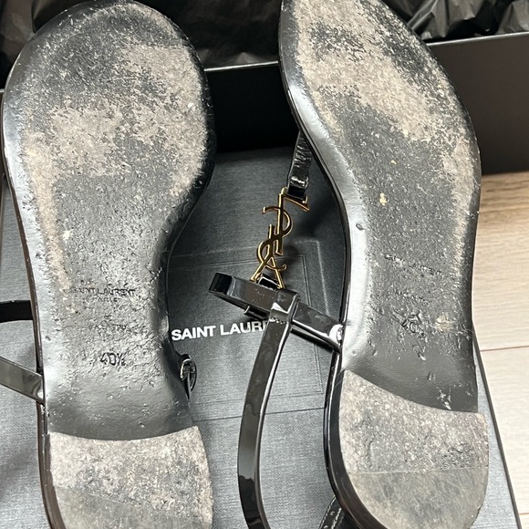 ****SOLD*****Saint Laurent Cassandra  sandals - Picture 6 of 9